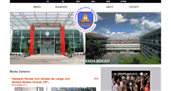 Desktop Screenshot of ananda-bekasi.sch.id